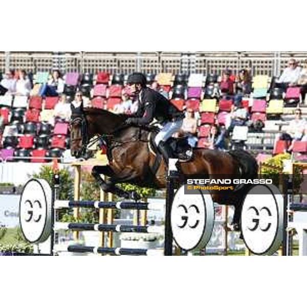 LGCT of Cascais-Estoril - Class 1 - Karel Cox (BEL) on Evert - Cascais-Estoril, Hipodromo Manuel Possolo, 14 June 2018 - ph.Stefano Grasso/LGCT