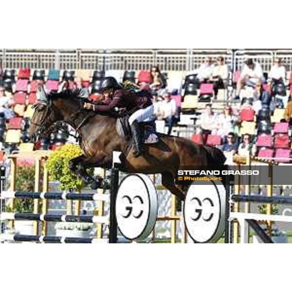 LGCT of Cascais-Estoril - Class 1 - Danielle Goldstein (ISR) on Celebrity VDL - Cascais-Estoril, Hipodromo Manuel Possolo, 14 June 2018 - ph.Stefano Grasso/LGCT