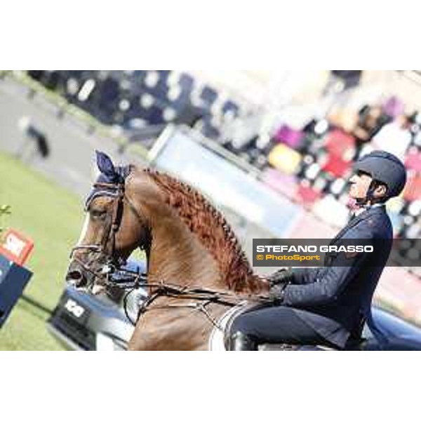 LGCT of Cascais-Estoril - Class 1 - Lorenzo de Luca (ITA) on Halifax van het Kluizebos - Cascais-Estoril, Hipodromo Manuel Possolo, 14 June 2018 - ph.Stefano Grasso/LGCT