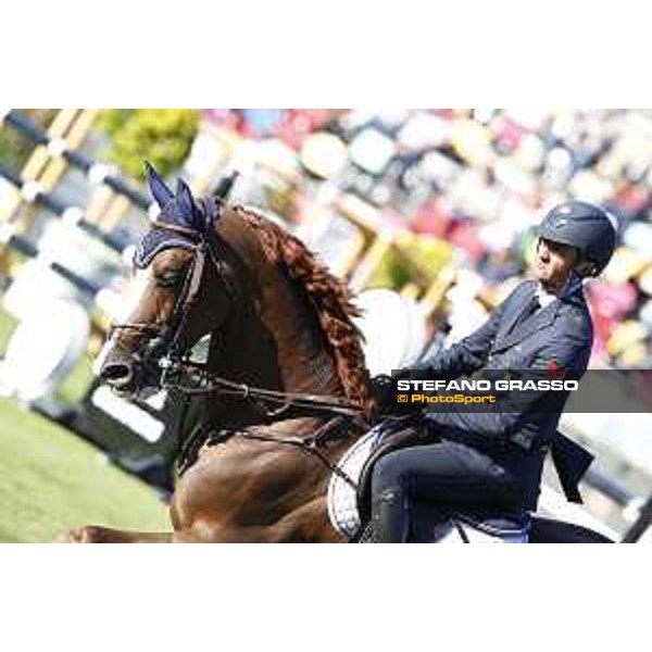 LGCT of Cascais-Estoril - Class 1 - Lorenzo de Luca (ITA) on Halifax van het Kluizebos - Cascais-Estoril, Hipodromo Manuel Possolo, 14 June 2018 - ph.Stefano Grasso/LGCT