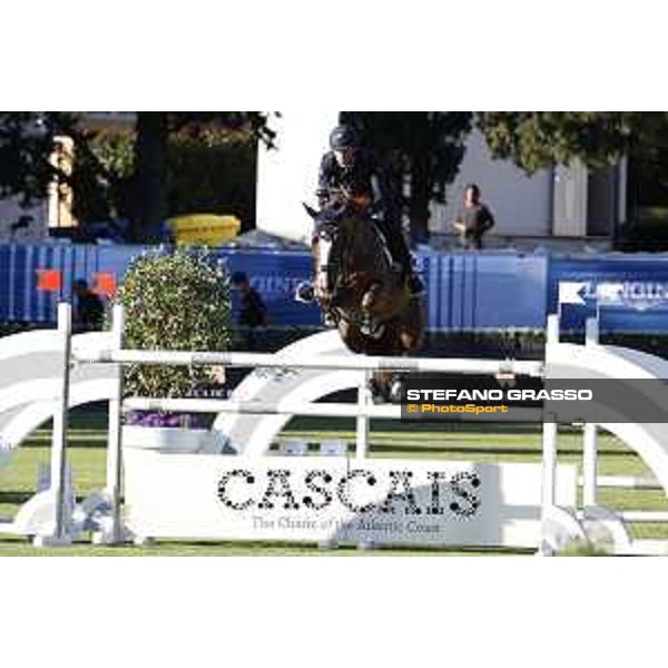 LGCT of Cascais-Estoril - Class 1 - Lorenzo de Luca (ITA) on Halifax van het Kluizebos - Cascais-Estoril, Hipodromo Manuel Possolo, 14 June 2018 - ph.Stefano Grasso/LGCT