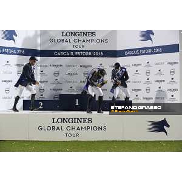 LGCT of Cascais-Estoril - Grand Prix - Prize giving ceremony - Champagne shower - Cascais-Estoril, Hipodromo Manuel Possolo, 16 June 2018 - ph.Stefano Grasso/LGCT