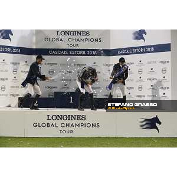 LGCT of Cascais-Estoril - Grand Prix - Prize giving ceremony - Champagne shower - Cascais-Estoril, Hipodromo Manuel Possolo, 16 June 2018 - ph.Stefano Grasso/LGCT