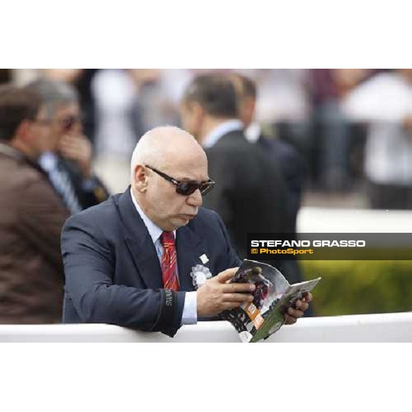 Franco Castelfranchi at the 125¡ Derby Italiano Rome, 11th may 2008 ph. Stefano Grasso