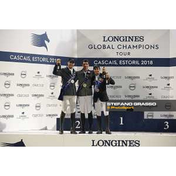 LGCT of Cascais-Estoril - Grand Prix - Gregory Wathelet (BEL), Nicola Philippaerts (BEL), Eduardo Alvarez Aznar (ESP) - Cascais-Estoril, Hipodromo Manuel Possolo, 16 June 2018 - ph.Stefano Grasso/LGCT