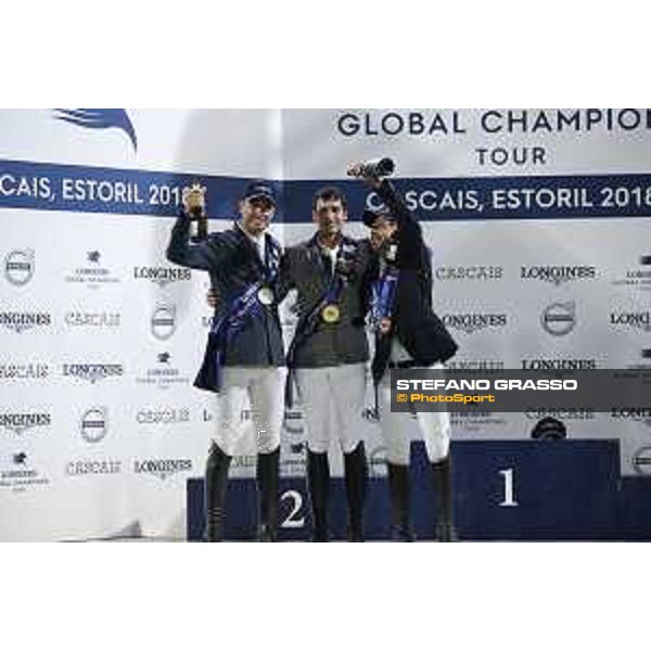 LGCT of Cascais-Estoril - Grand Prix - Gregory Wathelet (BEL), Nicola Philippaerts (BEL), Eduardo Alvarez Aznar (ESP) - Cascais-Estoril, Hipodromo Manuel Possolo, 16 June 2018 - ph.Stefano Grasso/LGCT