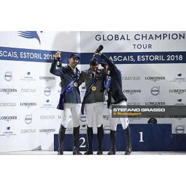 LGCT of Cascais-Estoril - Grand Prix - Gregory Wathelet (BEL), Nicola Philippaerts (BEL), Eduardo Alvarez Aznar (ESP) - Cascais-Estoril, Hipodromo Manuel Possolo, 16 June 2018 - ph.Stefano Grasso/LGCT