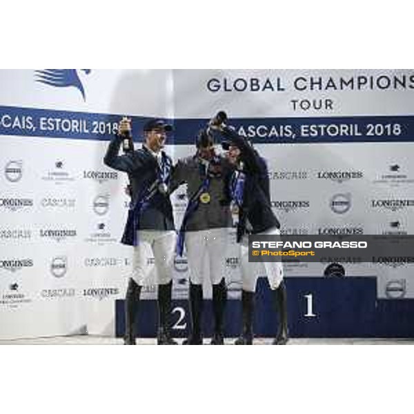 LGCT of Cascais-Estoril - Grand Prix - Gregory Wathelet (BEL), Nicola Philippaerts (BEL), Eduardo Alvarez Aznar (ESP) - Cascais-Estoril, Hipodromo Manuel Possolo, 16 June 2018 - ph.Stefano Grasso/LGCT
