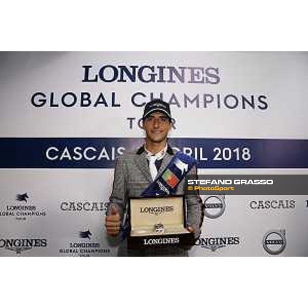 LGCT of Cascais-Estoril - Grand Prix - Press conference - Nicola Philippaerts (BEL), Longines watch - Cascais-Estoril, Hipodromo Manuel Possolo, 16 June 2018 - ph.Stefano Grasso/LGCT