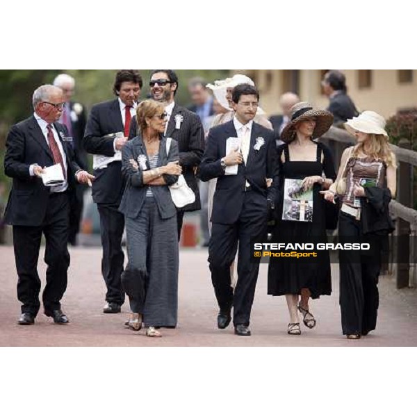 Barberini family at 125¡ Derby Italiano Rome, 11th may 2008 ph. Stefano Grasso