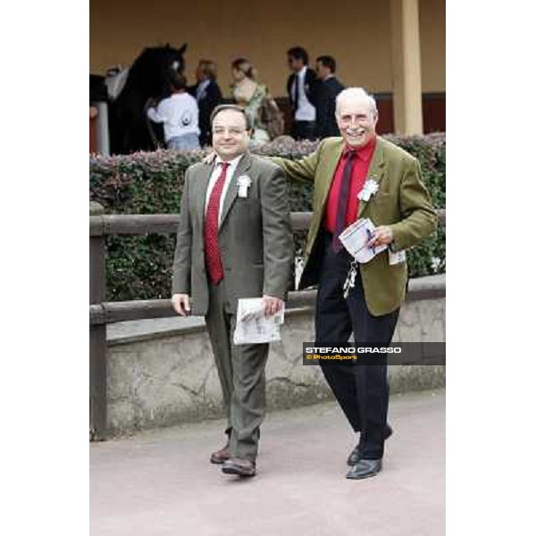 Enrico Tonali and Nicola Melillo at the 125¡ Derby Day Rome, 11th may 2008 ph. Stefano Grasso