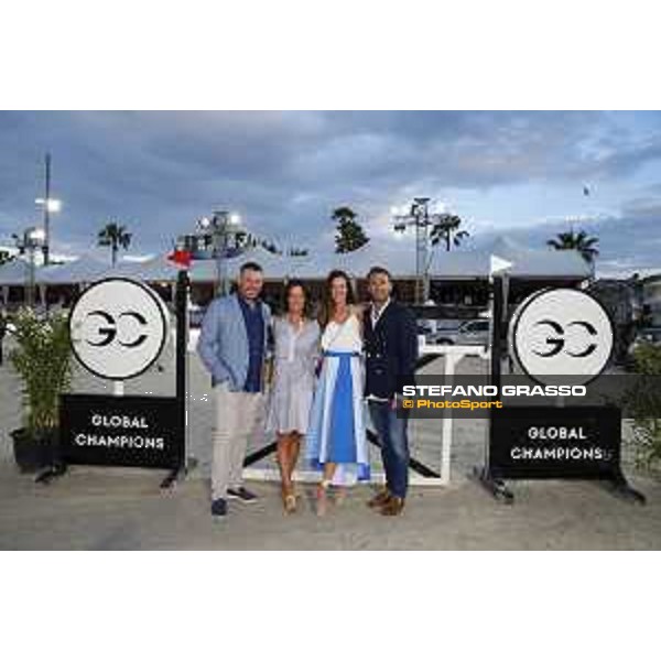 LGCT of Cannes - Lee Westwood, Helen Storey, Alicia Store and David Store - Cannes, Stade des Hesperides, 8 June 2018 - ph.Stefano Grasso/LGCT