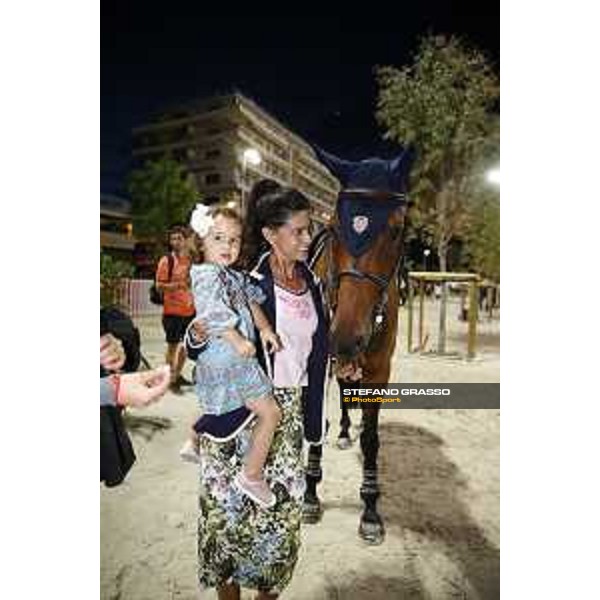 LGCT of Cannes - Monica McCourt and her daughter Luciana - Cannes, Stade des Hesperides, 8 June 2018 - ph.Stefano Grasso/LGCT