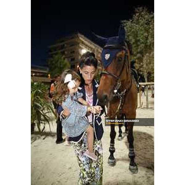 LGCT of Cannes - Monica McCourt and her daughter Luciana - Cannes, Stade des Hesperides, 8 June 2018 - ph.Stefano Grasso/LGCT