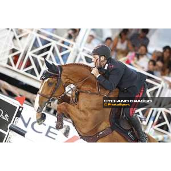 LGCT of Monaco - Emanuele Gaudiano on Chalou - Monaco, Port Hercule, 30 June 2018 - ph.Stefano Grasso/LGCT