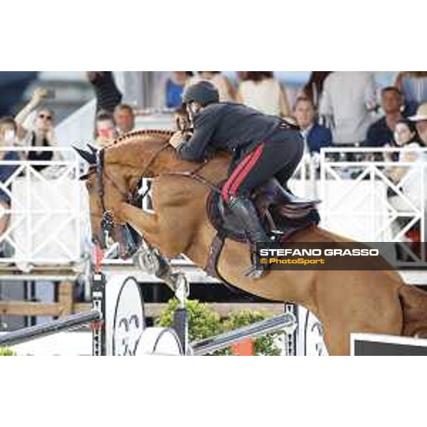 LGCT of Monaco - Emanuele Gaudiano on Chalou - Monaco, Port Hercule, 30 June 2018 - ph.Stefano Grasso/LGCT