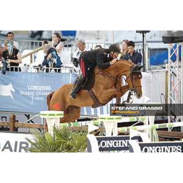 LGCT of Monaco - Emanuele Gaudiano on Chalou - Monaco, Port Hercule, 30 June 2018 - ph.Stefano Grasso/LGCT