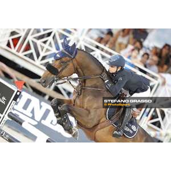 LGCT of Monaco - Jane Richard Philips (SUI) on Victorio Des Grez - Monaco, Port Hercule, 30 June 2018 - ph.Stefano Grasso/LGCT