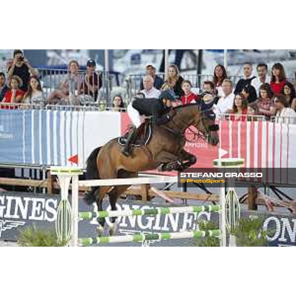 LGCT of Monaco - Jane Richard Philips (SUI) on Victorio Des Grez - Monaco, Port Hercule, 30 June 2018 - ph.Stefano Grasso/LGCT