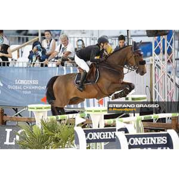 LGCT of Monaco - Jane Richard Philips (SUI) on Victorio Des Grez - Monaco, Port Hercule, 30 June 2018 - ph.Stefano Grasso/LGCT