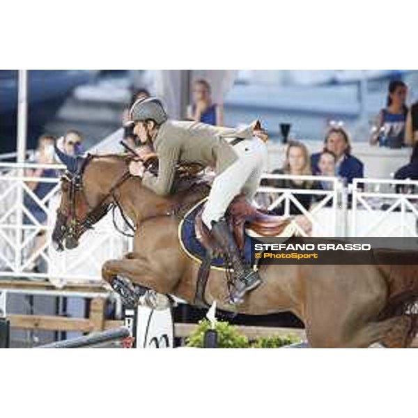 LGCT of Monaco - Alberto Zorzi (ITA) on Fair Light van?t Heike - Monaco, Port Hercule, 30 June 2018 - ph.Stefano Grasso/LGCT