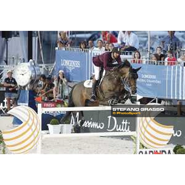 LGCT of Monaco - Sheikh Ali Al Thani (QAT) on Carolina 31 - Monaco, Port Hercule, 30 June 2018 - ph.Stefano Grasso/LGCT