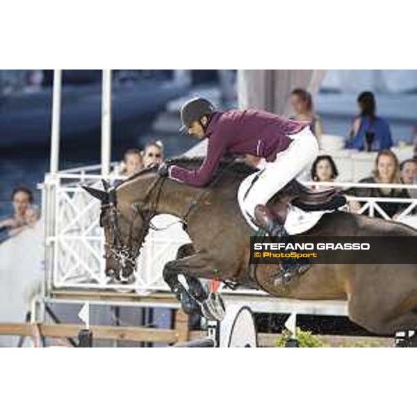 LGCT of Monaco - Sheikh Ali Al Thani (QAT) on Carolina 31 - Monaco, Port Hercule, 30 June 2018 - ph.Stefano Grasso/LGCT