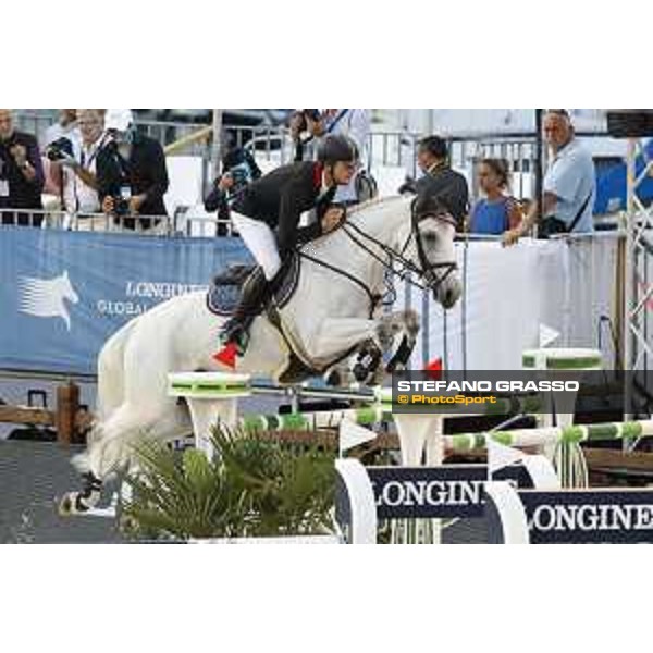 LGCT of Monaco - Christian Rhomberg (AUT) on Saphyr des Lacs - Monaco, Port Hercule, 30 June 2018 - ph.Stefano Grasso/LGCT