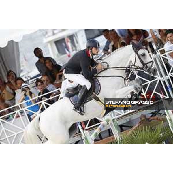 LGCT of Monaco - Christian Rhomberg (AUT) on Saphyr des Lacs - Monaco, Port Hercule, 30 June 2018 - ph.Stefano Grasso/LGCT