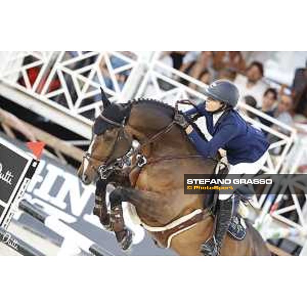 LGCT of Monaco - Anna Kellnerova (CZE) on Silverstone G - Monaco, Port Hercule, 30 June 2018 - ph.Stefano Grasso/LGCT