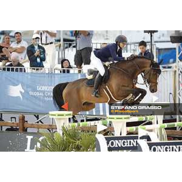 LGCT of Monaco - Anna Kellnerova (CZE) on Silverstone G - Monaco, Port Hercule, 30 June 2018 - ph.Stefano Grasso/LGCT