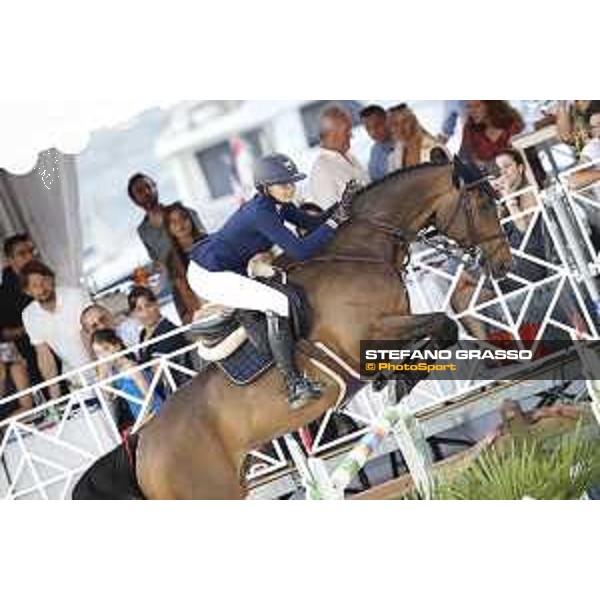 LGCT of Monaco - Anna Kellnerova (CZE) on Silverstone G - Monaco, Port Hercule, 30 June 2018 - ph.Stefano Grasso/LGCT