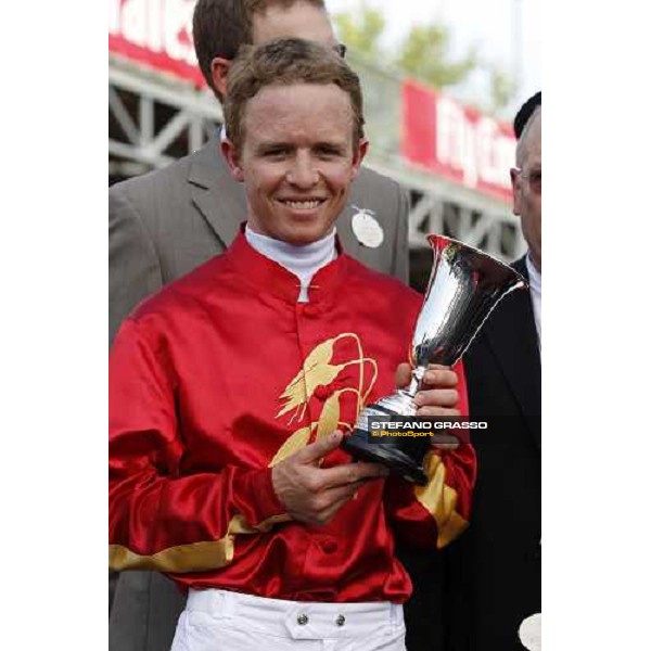 Kerrin Mc Evoy winner with Saddex of Gran Premio Presidente della Repubblica at the Races Rome, 18th may 2008 ph. Stefano Grasso