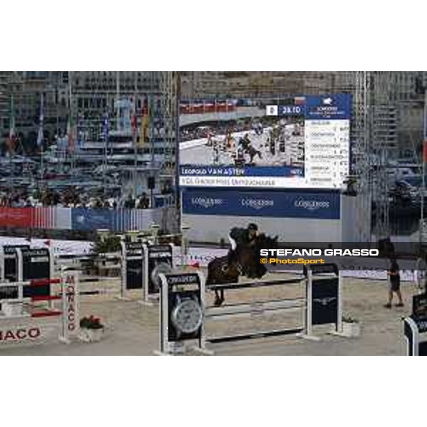 LGCT of Monaco - Leopold Van Asten (NED) on VDL Groep Miss Untouchable - Monaco, Port Hercule, 30 June 2018 - ph.Stefano Grasso/LGCT