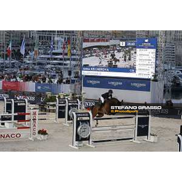 LGCT of Monaco - Anna Kellnerova (CZE) on Silverstone G - Monaco, Port Hercule, 30 June 2018 - ph.Stefano Grasso/LGCT
