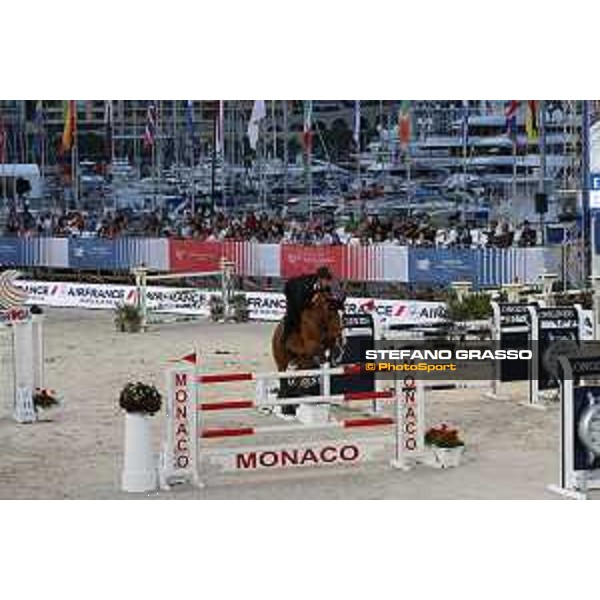 LGCT of Monaco - Emanuele Gaudiano on Chalou - Monaco, Port Hercule, 30 June 2018 - ph.Stefano Grasso/LGCT