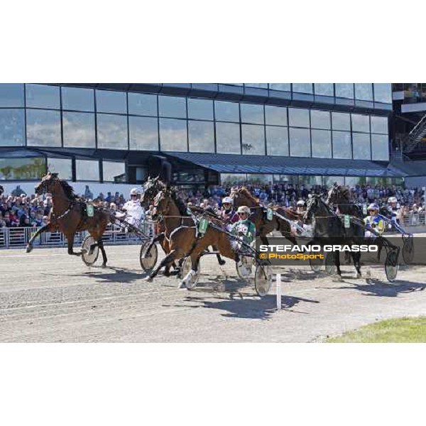 Gambling Bi at left during the 2nd heat of The Sweden Cup Stoccolma, 24th may 2008 ph. Stefano Grasso