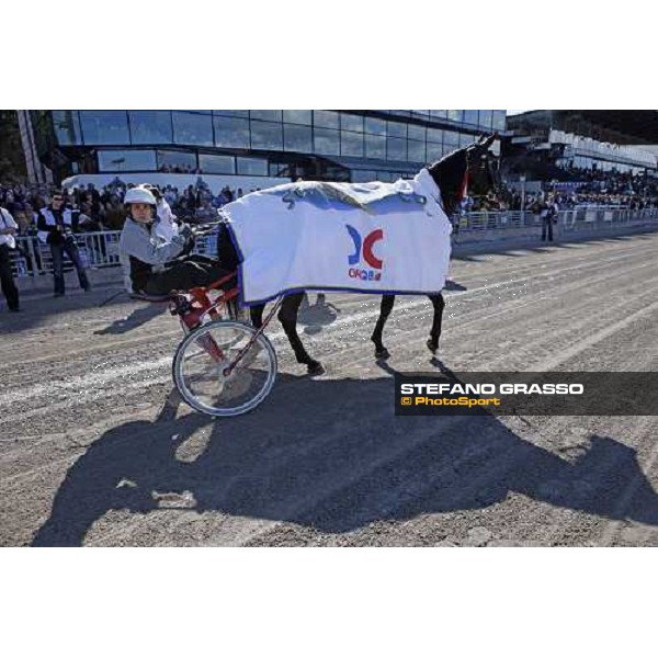 Scarlets Aino parades after winning The Sweden Cup Stoccolma, 24th may 2008 ph. Stefano Grasso