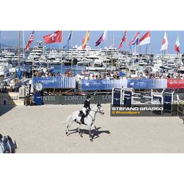 LGCT of Monaco - Class 4 - Jennifer Gates (USA) on Luftikus S - Monaco, Port Hercule, 28 June 2018 - ph.Stefano Grasso/LGCT