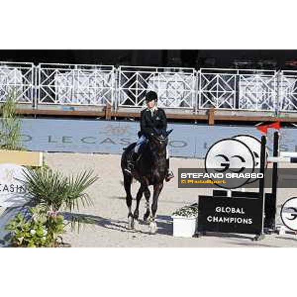 LGCT of Monaco - Class 4 - Edwina Tops-Alexander (AUS) on Cinsey - Monaco, Port Hercule, 28 June 2018 - ph.Stefano Grasso/LGCT