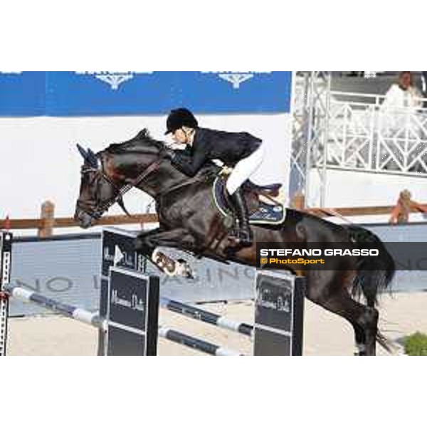 LGCT of Monaco - Class 4 - Edwina Tops-Alexander (AUS) on Cinsey - Monaco, Port Hercule, 28 June 2018 - ph.Stefano Grasso/LGCT