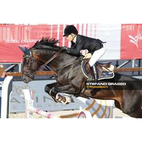 LGCT of Monaco - Class 4 - Edwina Tops-Alexander (AUS) on Cinsey - Monaco, Port Hercule, 28 June 2018 - ph.Stefano Grasso/LGCT