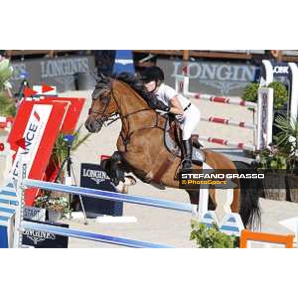 LGCT of Monaco - Class 4 - Alexandra Thornton (GBR) on Caballero 84 - Monaco, Port Hercule, 28 June 2018 - ph.Stefano Grasso/LGCT
