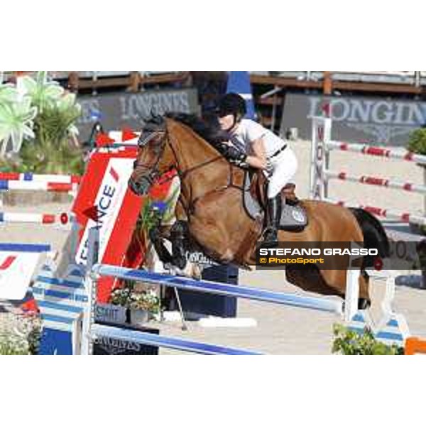 LGCT of Monaco - Class 4 - Alexandra Thornton (GBR) on Caballero 84 - Monaco, Port Hercule, 28 June 2018 - ph.Stefano Grasso/LGCT