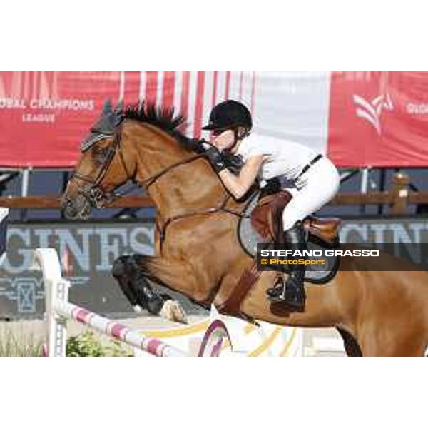 LGCT of Monaco - Class 4 - Alexandra Thornton (GBR) on Caballero 84 - Monaco, Port Hercule, 28 June 2018 - ph.Stefano Grasso/LGCT