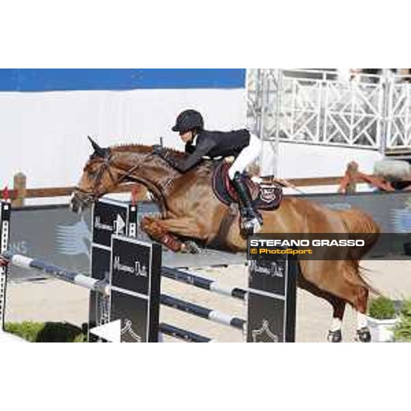 LGCT of Monaco - Class 4 - Megane Moissonier (FRA) on Ultrachic de Charmois - Monaco, Port Hercule, 28 June 2018 - ph.Stefano Grasso/LGCT