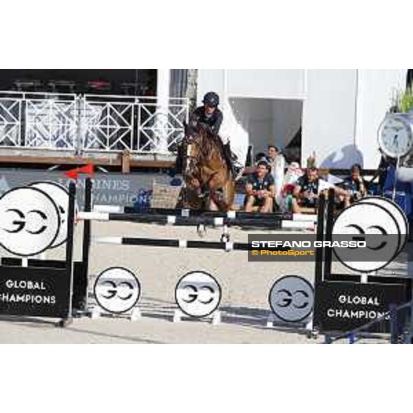 LGCT of Monaco - Class 4 - Megane Moissonier (FRA) on Ultrachic de Charmois - Monaco, Port Hercule, 28 June 2018 - ph.Stefano Grasso/LGCT