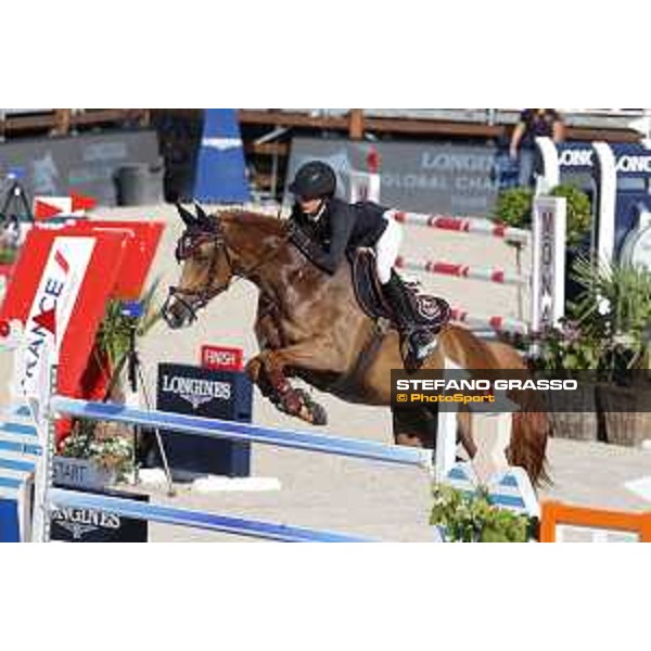 LGCT of Monaco - Class 4 - Megane Moissonier (FRA) on Ultrachic de Charmois - Monaco, Port Hercule, 28 June 2018 - ph.Stefano Grasso/LGCT