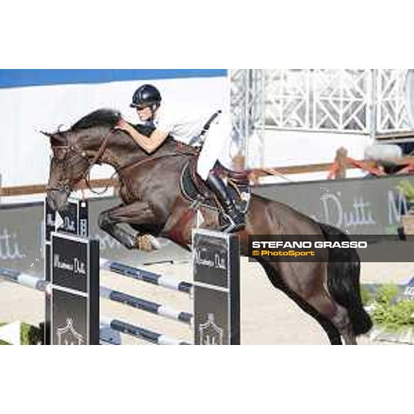 LGCT of Monaco - Class 4 - Constant van Paesschen (BEL) on Compadre van de Helle - Monaco, Port Hercule, 28 June 2018 - ph.Stefano Grasso/LGCT