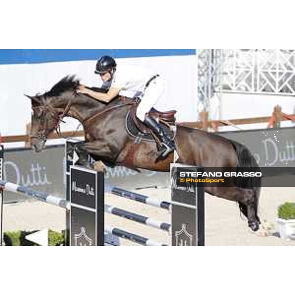 LGCT of Monaco - Class 4 - Constant van Paesschen (BEL) on Compadre van de Helle - Monaco, Port Hercule, 28 June 2018 - ph.Stefano Grasso/LGCT